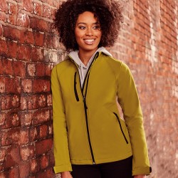 Plain Soft Shell Jacket Ladies Russell